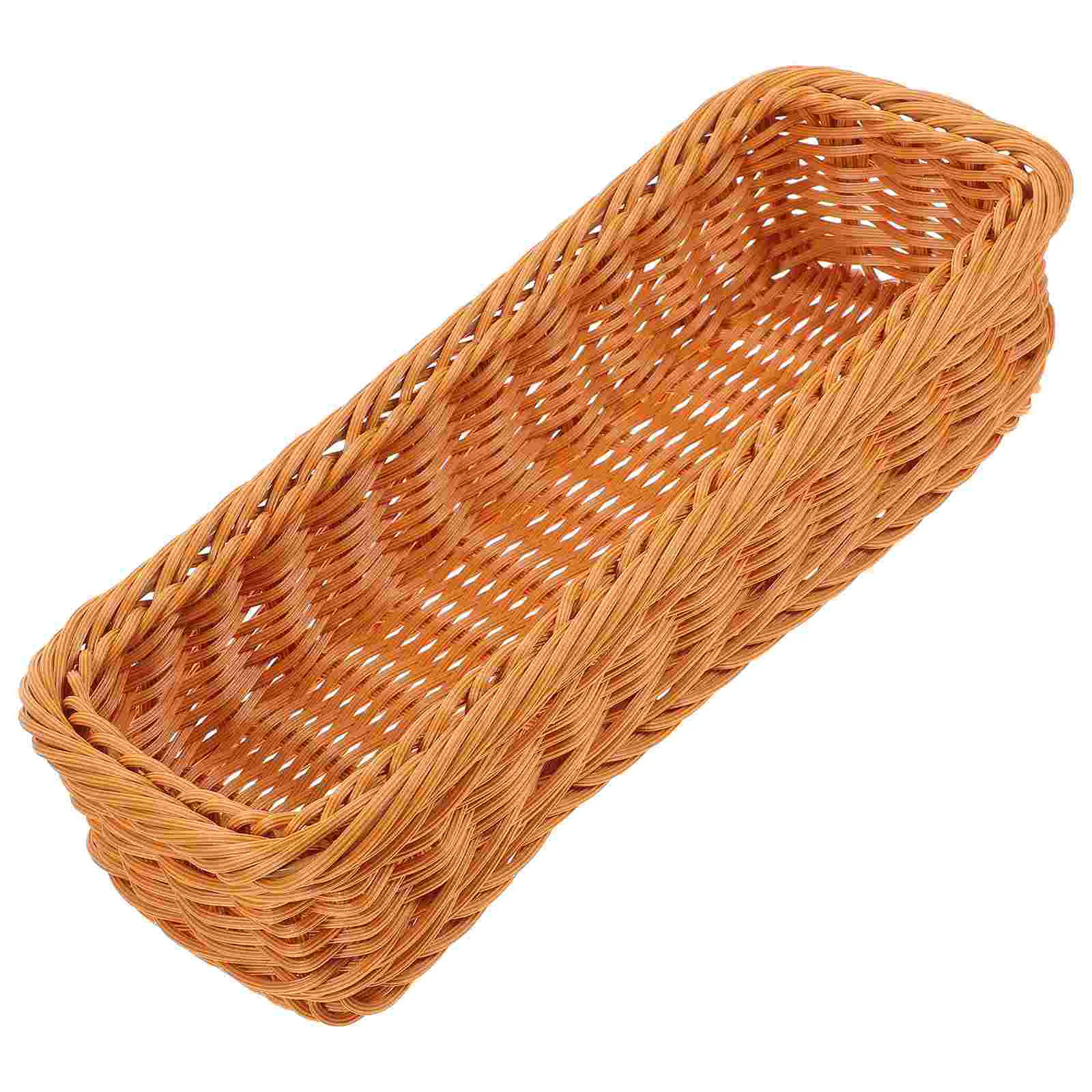 

Seasoning Jar Storage Box Desk Basket Office Supply Woven Baskets Countertop Organizer Multi-function Bathroom Rural Household