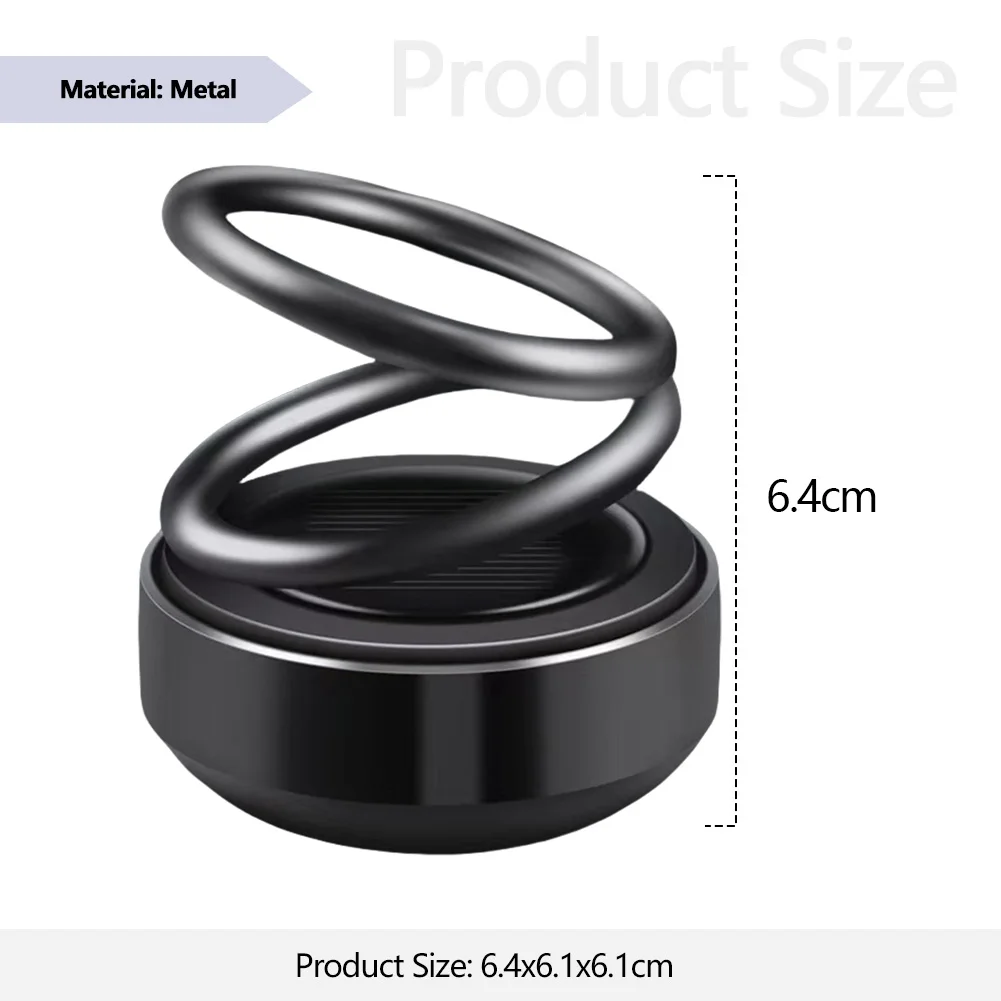 Домашний солнечный освежитель воздуха вращающаяся внутренняя курильница