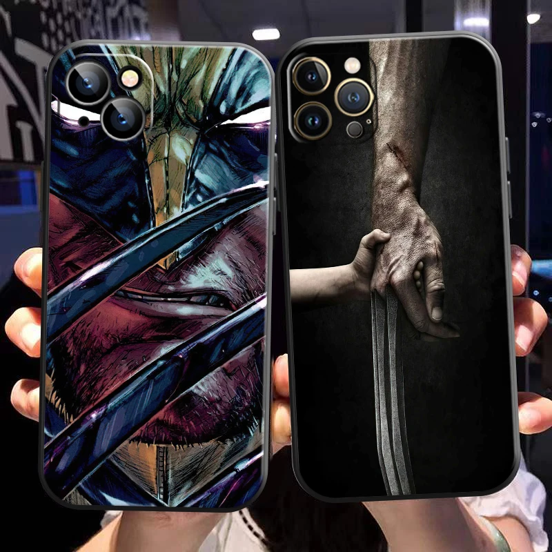 

Marvel X-Men Wolverine For Apple iPhone 13 12 11 Pro 12 13 Mini X XR XS Max 5 6 6S 7 8 Plus SE2020 Phone Case TPU