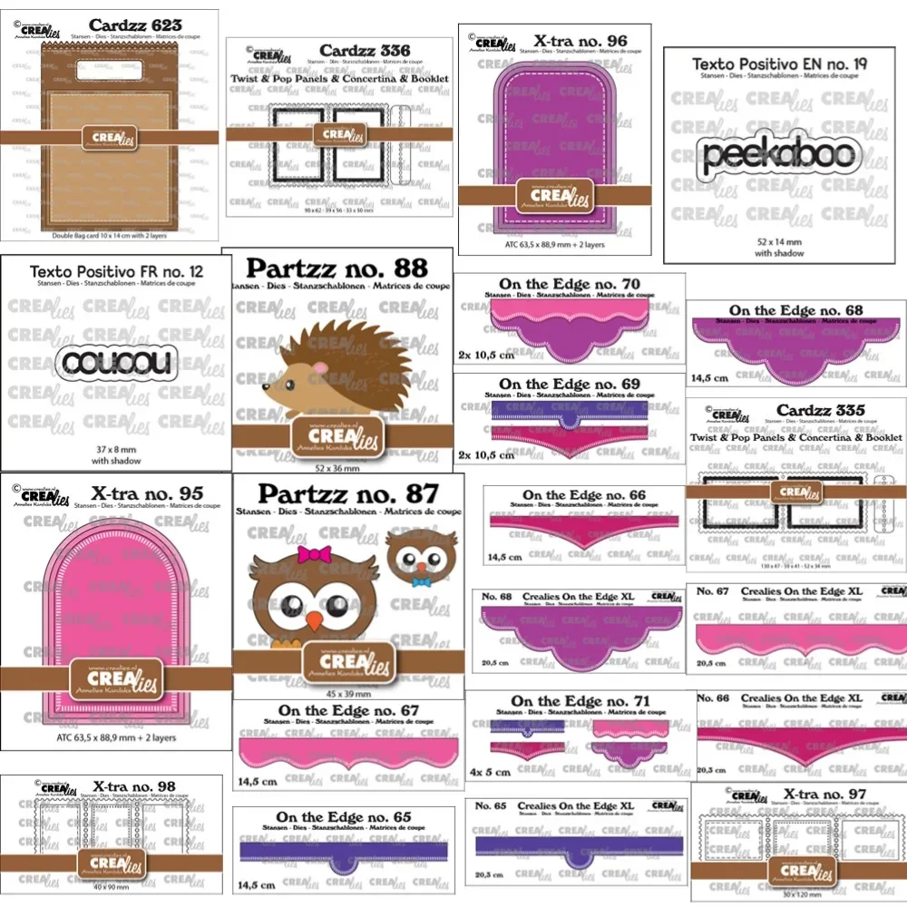 Металлические штампы для скрапбукинга дневник ежи и совы украшение трафарет