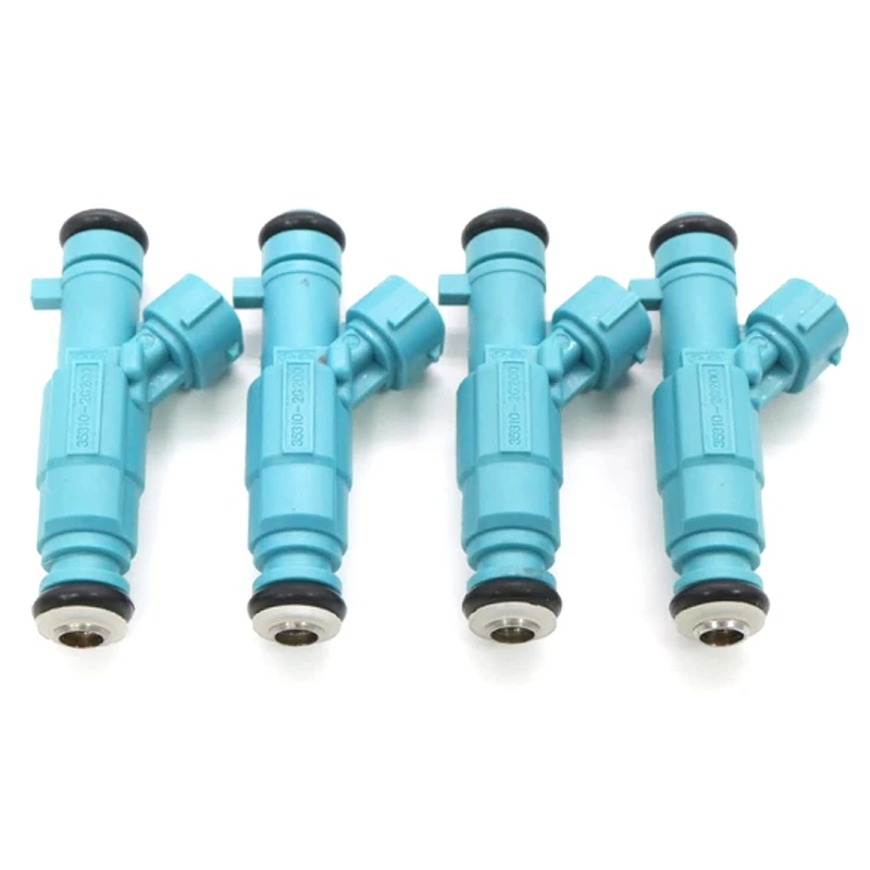 

4Pcs New Fuel Injectors 35310-2G200 For Hyundai For Kia Sonata 2.4 2.0L 4 Cyl Flow Matched