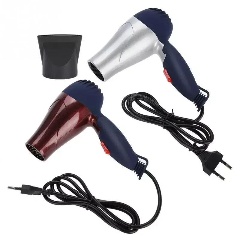 

220V Portable Mini Hair Dryer 1500W Low Noise Evenly Hot Wind Collapsible Travel Hair Dryers Compact Hair Dryer