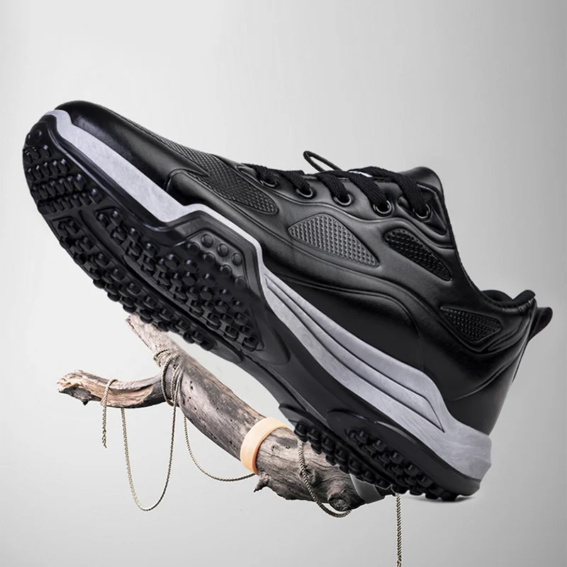 Casual Sports Shoes Men's 2022 Winter New Plus Velvet Thickened Warm Sports Shoes Fashion Low-top Non-slip Outdoor Walking Shoes