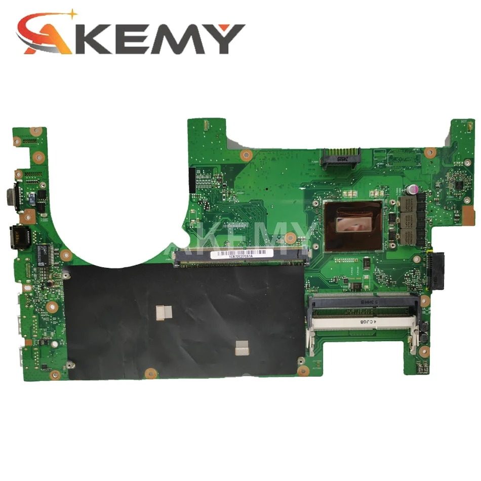 Материнская плата Akemy G750JX I7-4700HQ ЦП для ASUS G750J материнская ноутбука 100%