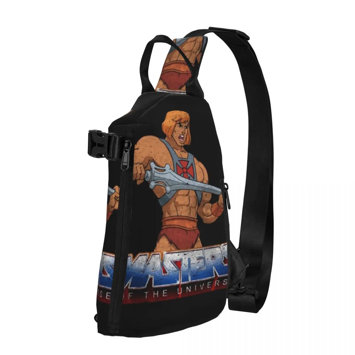 

Masters Of The Universe Shoulder Bags He Man Stylish Chest Bag Unisex Motorcycle Motorcycle Sling Bag Business Crossbody Bags