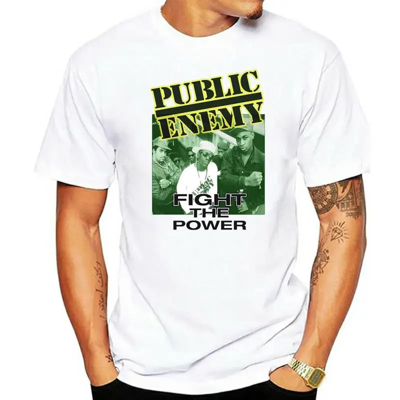 

Public Enemy 90s Vintage Style Hip Hop T-Shirt Rap Tee Humorous Cotton TEE Shirt