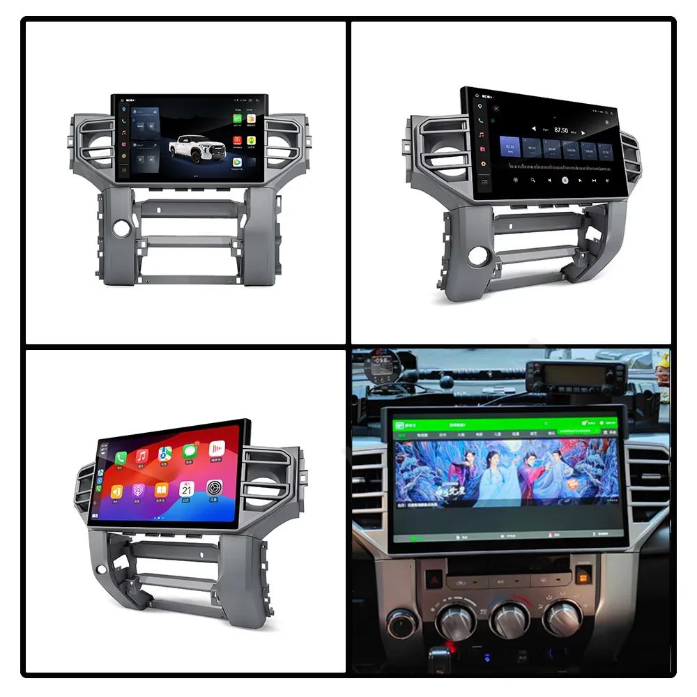 Фото Мультимедийная автомобильная магнитола для Toyota Tundra Sequoia 2014-2019, Android 13, GPS-навигация, беспроводной GPS, DSP, 4G Wi-Fi №4