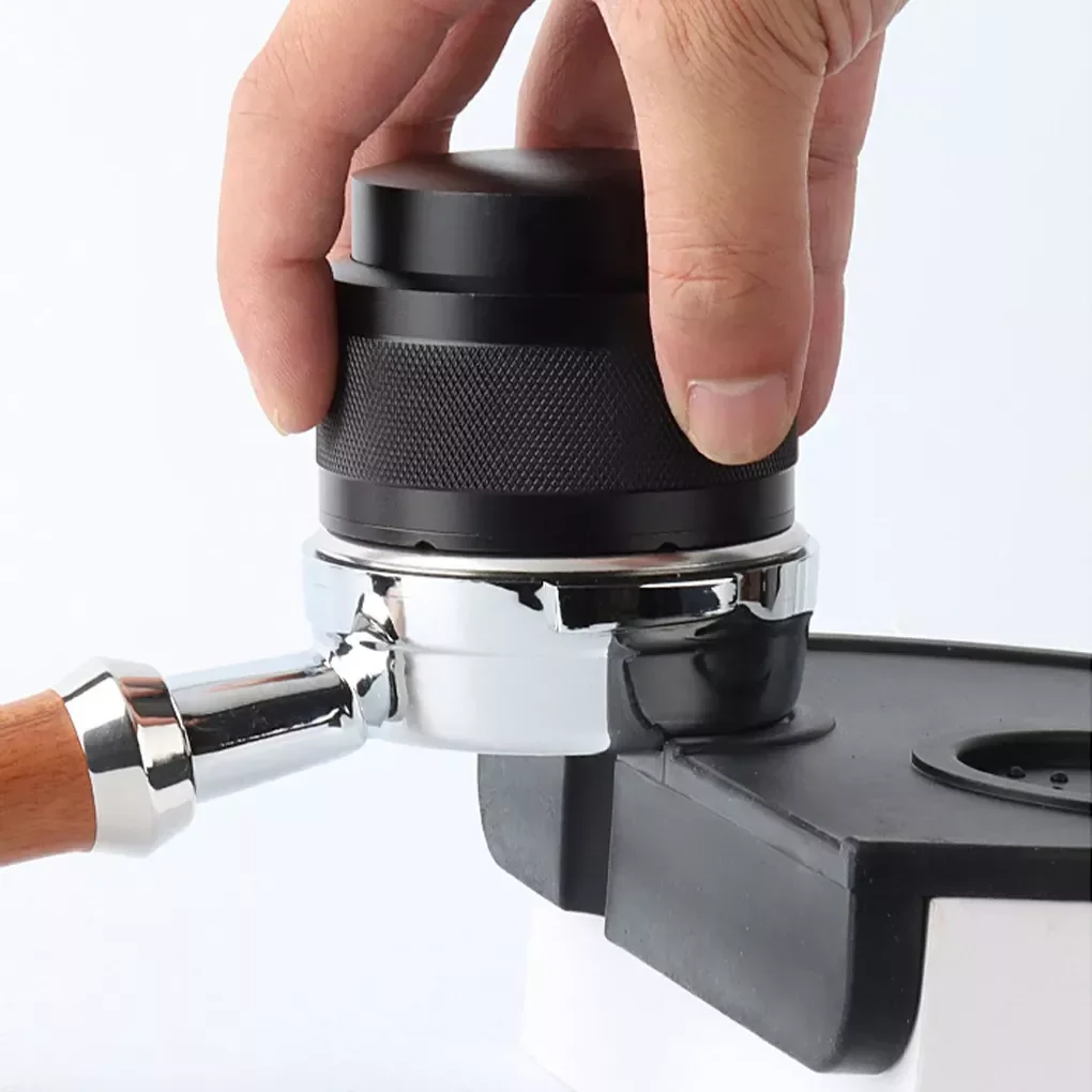 

Coffee Tamper 304 Stainless Steel Press DIY Powder Hammer Flat Base Reusable Replacement Compression Portafilter Distributor