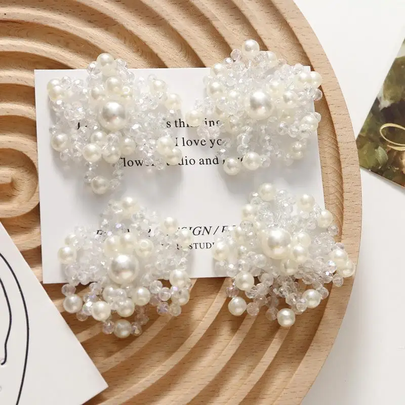 

1 шт., мягкие серьги с искусственным жемчугом