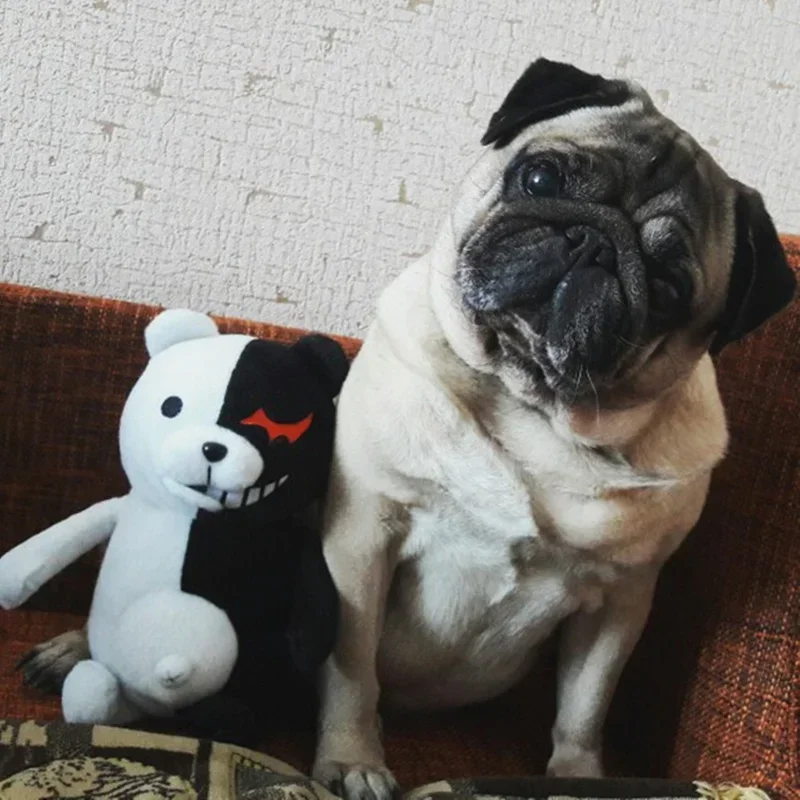 [Забавные] 30 см милые мультяшные куклы Dangan Ronpa Monokuma кукла плюшевые игрушки черный