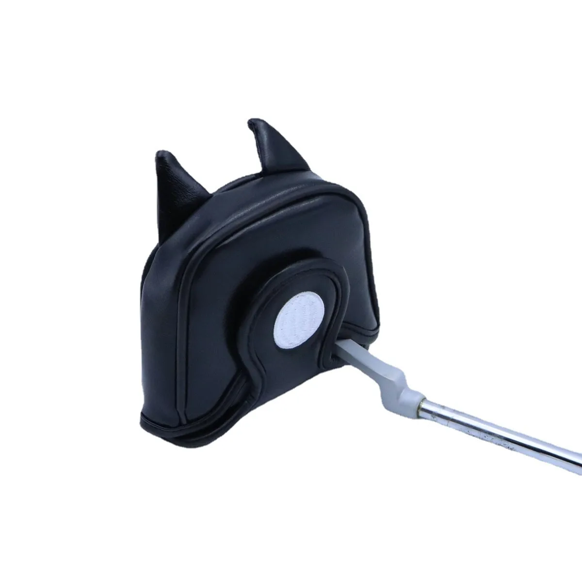 Магнитный чехол для клюшки гольфа из искусственной кожи с вышивкой