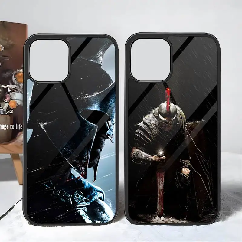 ACT Action Game Spartan Phone Case PC+TPU For Apple Iphone 14 Pro 13 11 12 Mini 6 8 7 Plus X Xs XR Max Luxury Design Back Cover