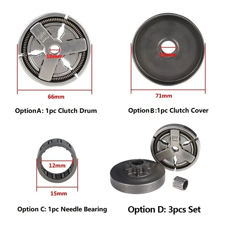 CMCP барабан сцепления сцепление и игольчатый подшипник подходит для китайской