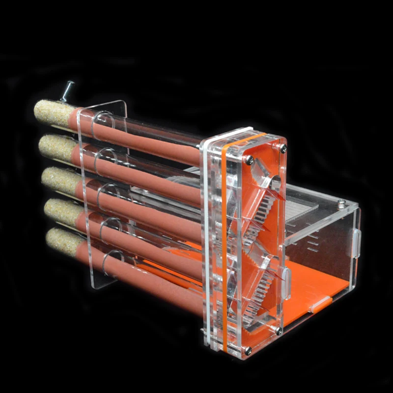 

DIY Acrylic Ant Farm 5 pcs 18-180mm Gypsum Test Tube Nest with Feeding Area Pet Anthill Workshop Ant House Queen Ant Nest Castle
