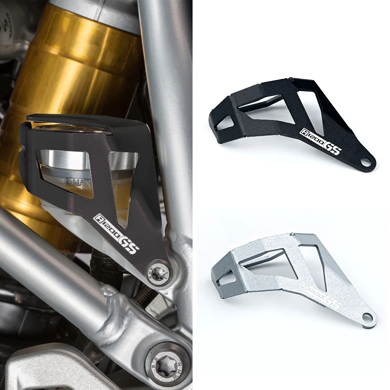 For BMW R1200 1250GS ADV GS LC Motorcycle Rear brake pump tank fittings Oil Pan Protective cover protects R1200GS R1250