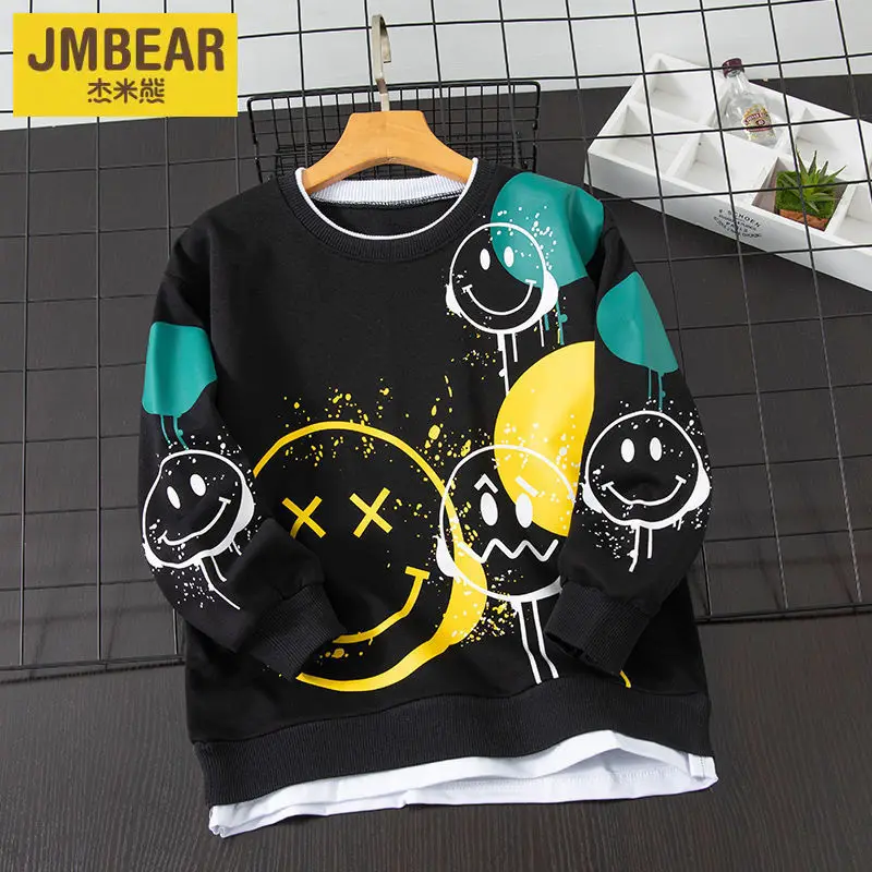 

Свитшот с длинным рукавом для мальчиков 4-14 лет