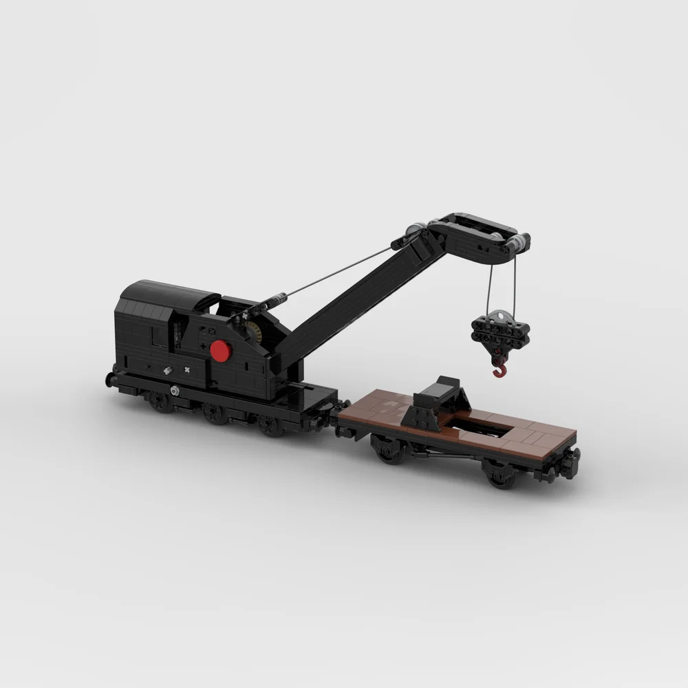 Конструктор BR Steam Crane Rail Guards Van вагон Хоппер Mk1 сборный конструктор для