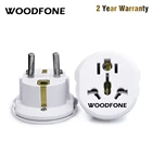 Универсальное дорожное зарядное устройство с евровилкой, 250 В переменного тока