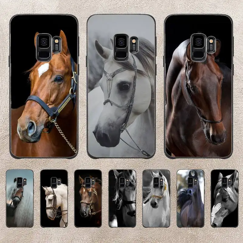 

Great Beauty Horse Phone Case For Samsung Galaxy S6 S7 Edge Plus S9 S20Plus S20ULTRA S10lite S225G S10 Note20ultra Case