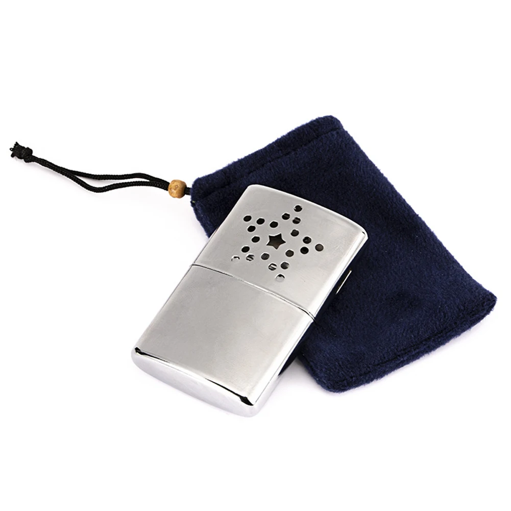 

Portable Liquid Fuel Hand Warmer Reusable Furnace Metal Alloy Pocket Handy Hand Warmers Winter Heater Burner For Outdoor Fishing