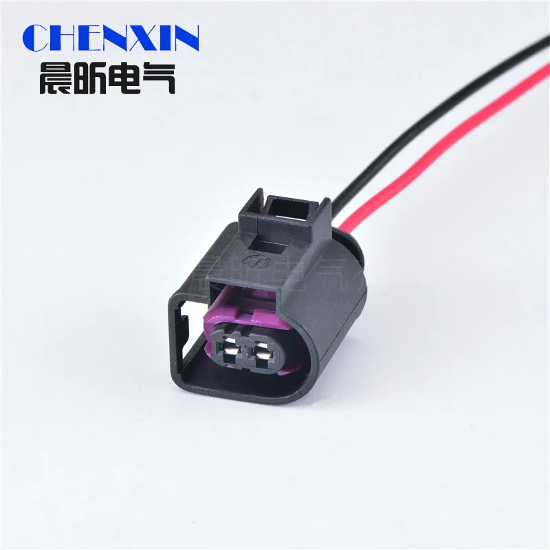 

4D 0971992 Жгут проводов двигателя автомобиля, разъем звукового сигнала, провод 2-контактный для Volkswagen Passat Golf Je tta для Audi A3 A4 A5 A6 Q7 TT