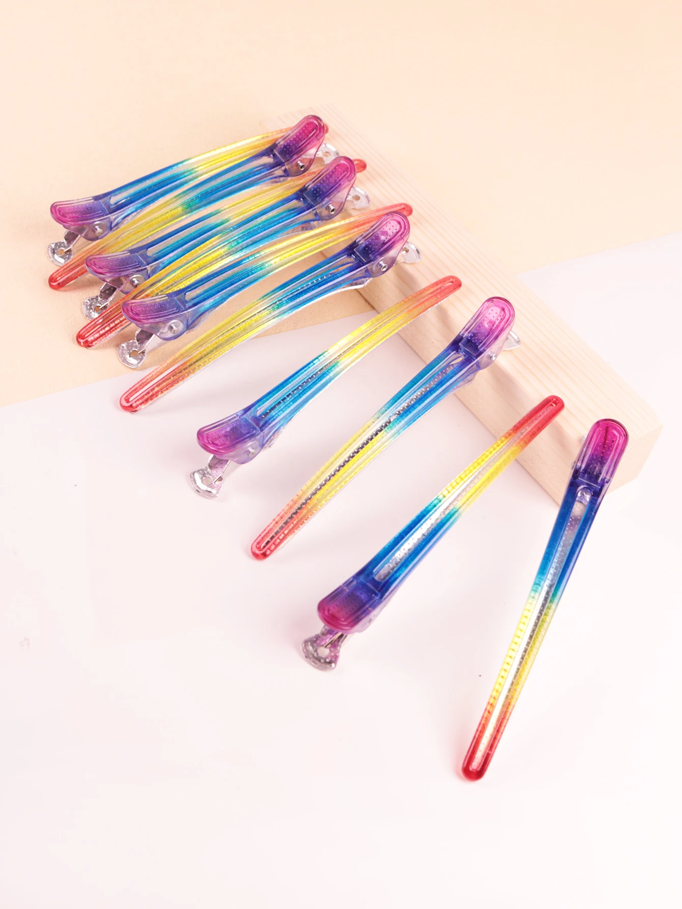 10 Упаковок Радужных Заколок Для Волос Набор Аксессуаров сделай Сам Инструменты