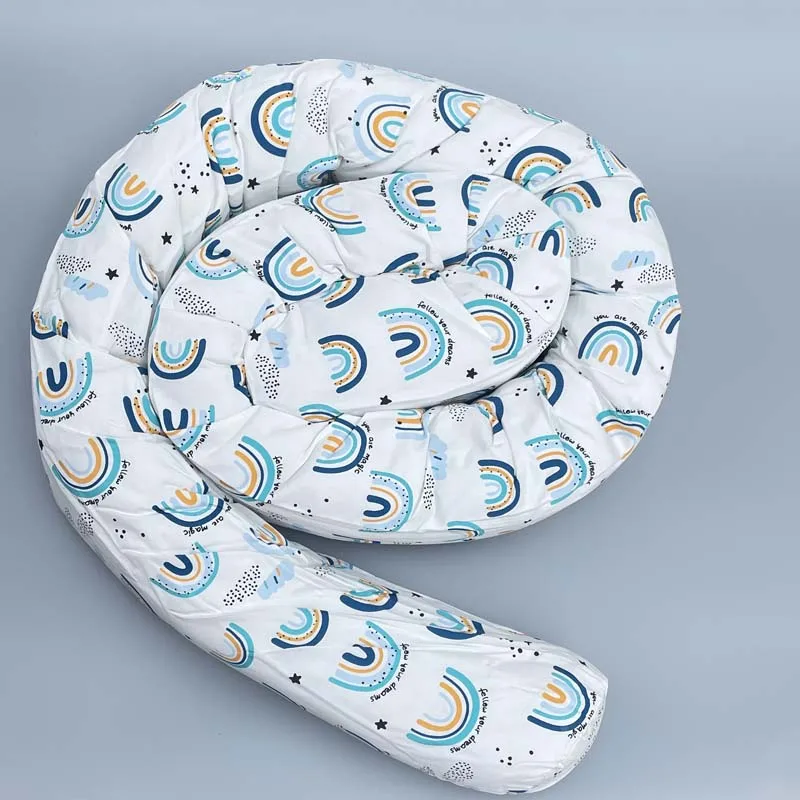 Детская крокодиловая Подушка-бампер 185 см