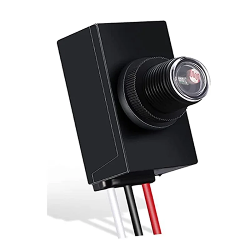 6 упаковок датчика от сумерения до рассвета для наружного освещения 120-277 В