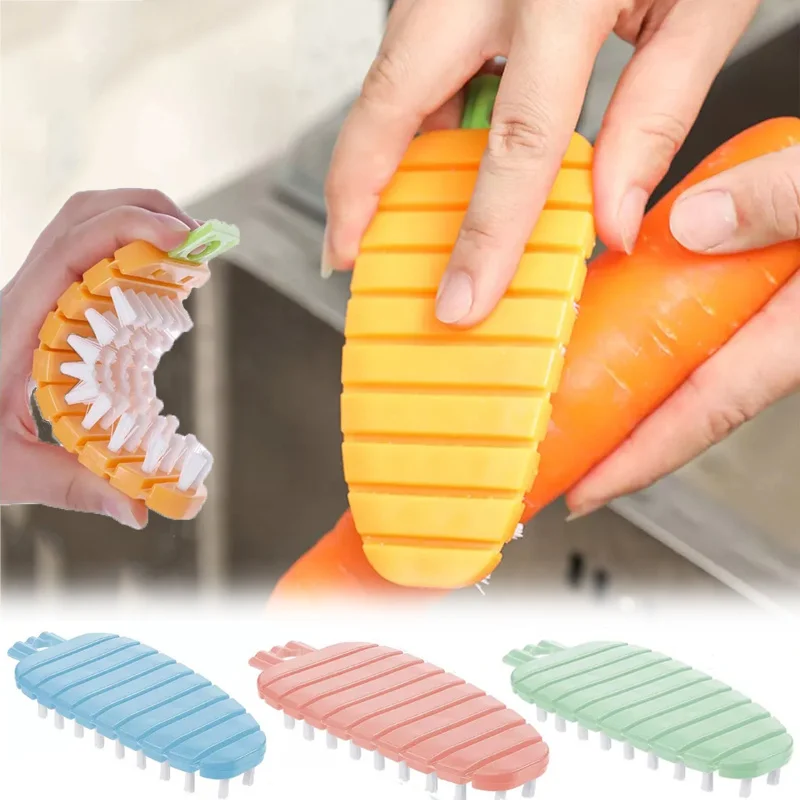 

Щетка для чистки в форме моркови