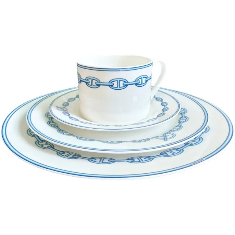 ırisches Keramik-Western-Teller-Set Стейк-теллер Солат Теллер Петербургский комплект Полный