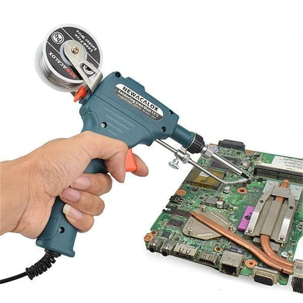 

Super Feel Solder Gun Handheld Welding Tool 60W EU/US Automatically Send Tin Gun Welding Repair Tool With Solder Wire Set