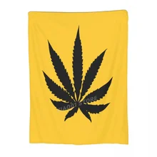 3d erva daninha cobertor caminhadas piquenique sherpa cobertor moda super macio de alta qualidade velo cobertor (3)