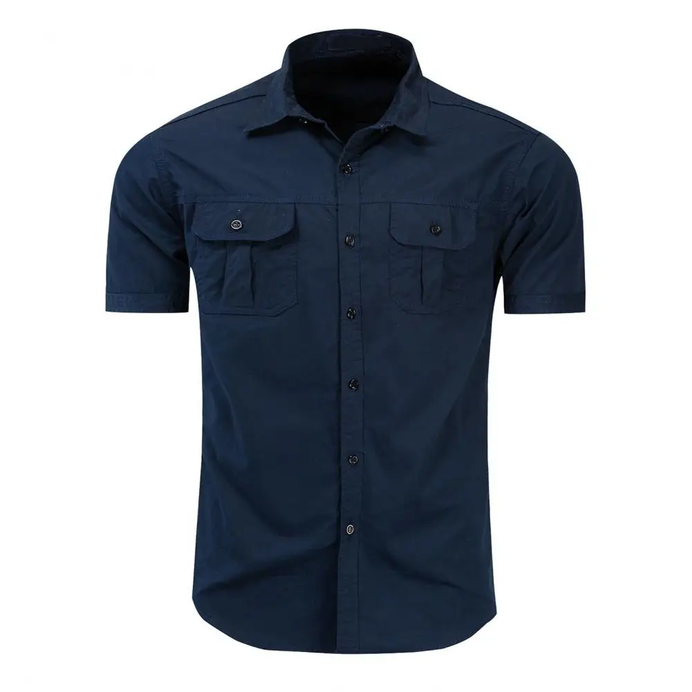 

Men's Summer Short Sleeve Casual Dress Shirts Fashion Stylish