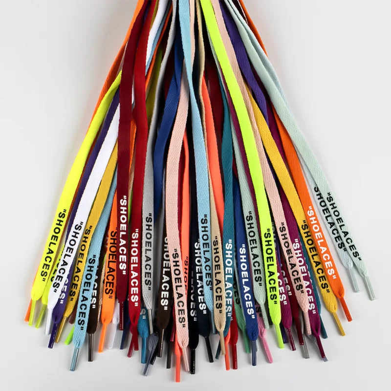 

1Pair Shoe Lace Sports Shoes Accessories Color Printing Shoelaces for Women Men Sneakers