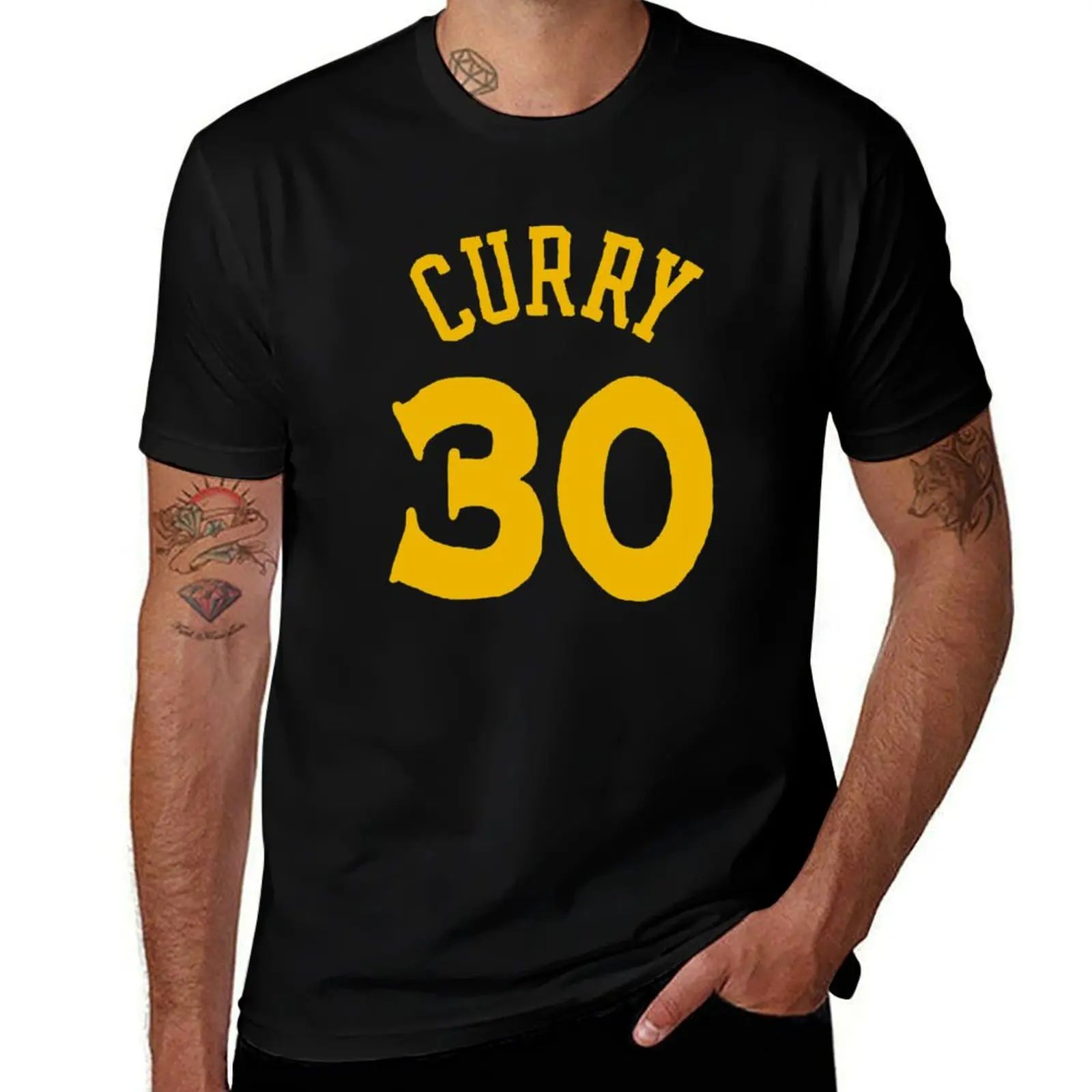 Фото Футболка Stephen Curry, спортивная повседневная быстросохнущая футболка №1