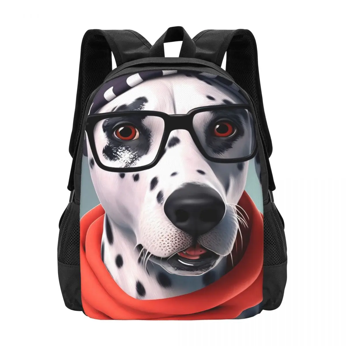 

Dalmatian Hipster Dog Backpack Animal Leisure Backpacks Women Men Hiking Large High School Bags High Quality Rucksack