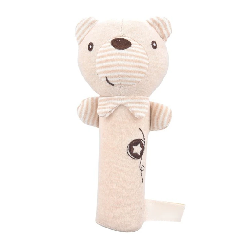 

Baby Handsize Rattle Toy Accompany Accessories Baby Room Decoration Eco-friendly Cotton Hand Bell Pleasant Toys