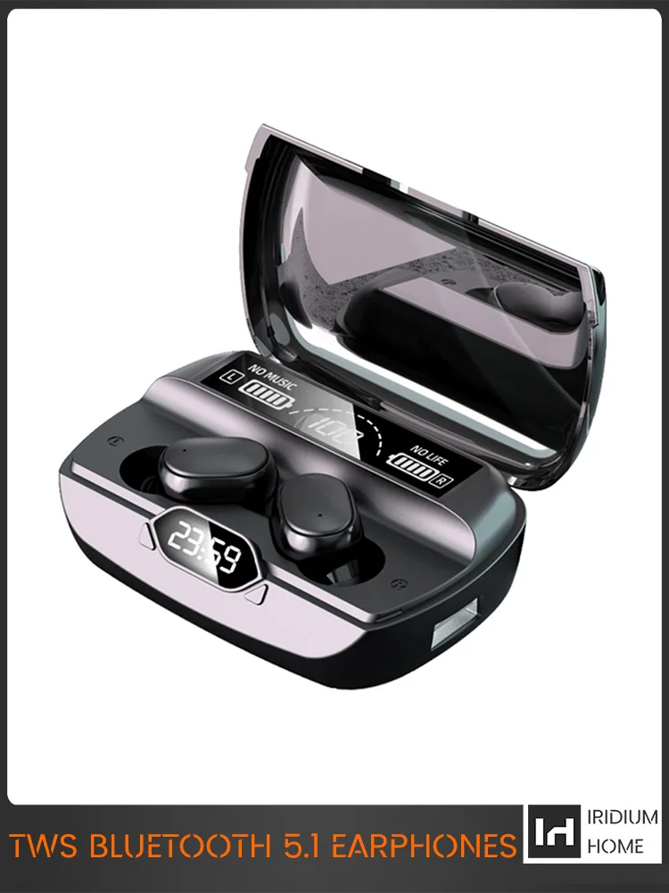 

Bluetooth wireless headset, headset with 9D microphone, sports headset, high fidelity, waterproof TWS mobile phone Xiaomi Best