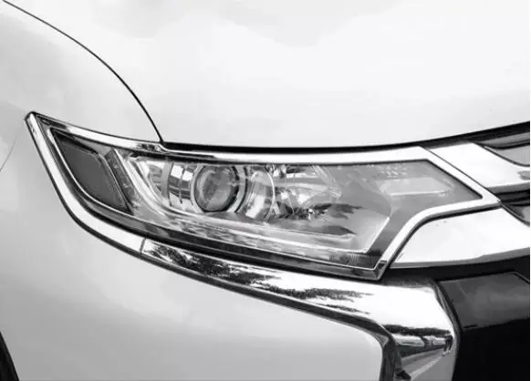 

Модифицированные аксессуары для Mitsubishi Outlander 16-20, большой абажур для лампы, декоративная лампа, Накладка для бровей, гальваническое покрытие,...
