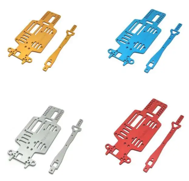 

Mosquito cart MINI-Q 1/28 RC car spare parts Metal Multi wheelbase plate Second floor