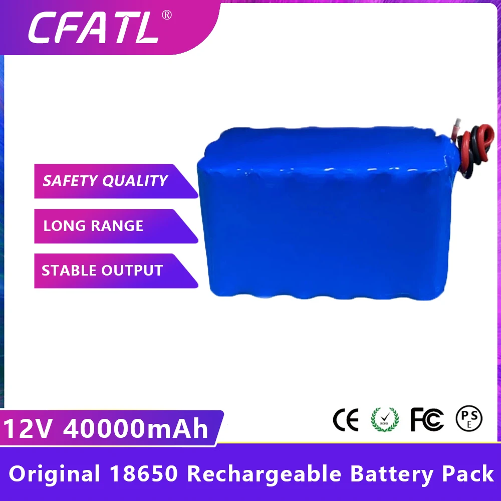 

Аккумуляторная батарея CFATL, 12 В, 18650 мАч, с зарядным устройством