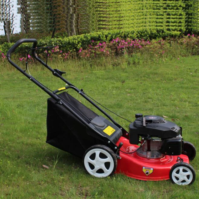 Мощная газонокосилка четырехтактный бензиновый самоходный ручной травокосилка