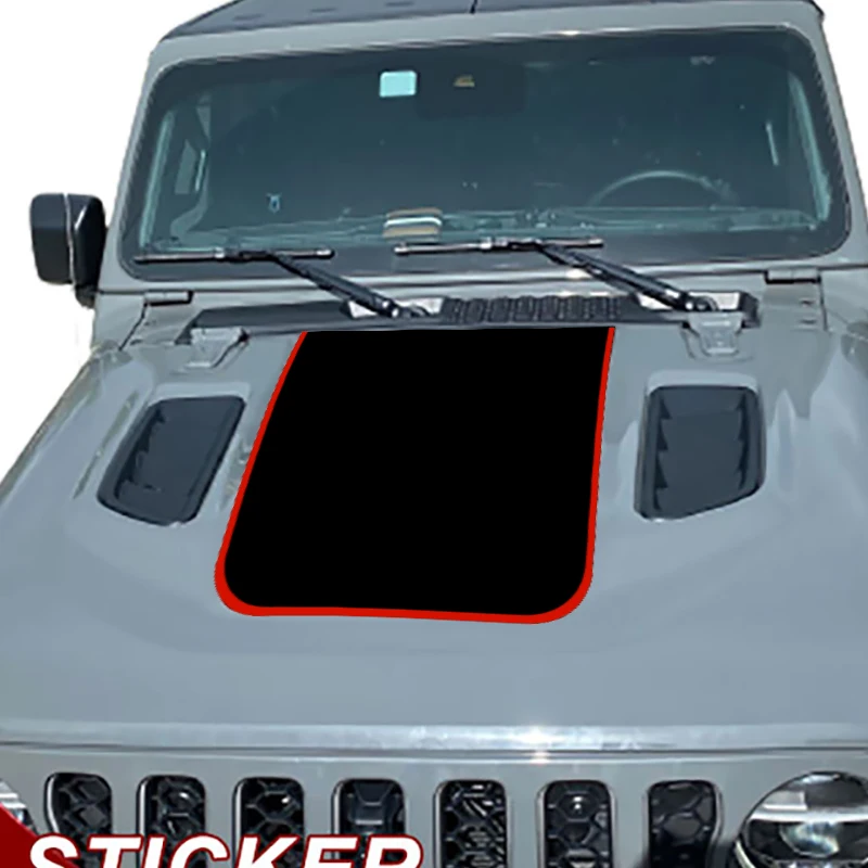 Автомобильная Виниловая наклейка для капота в полоску 2007-2019 | Автомобили и