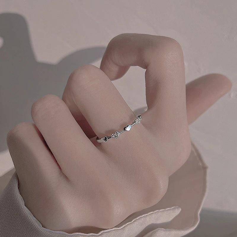 Новинка модное регулируемое кольцо на палец женское украшение подарки