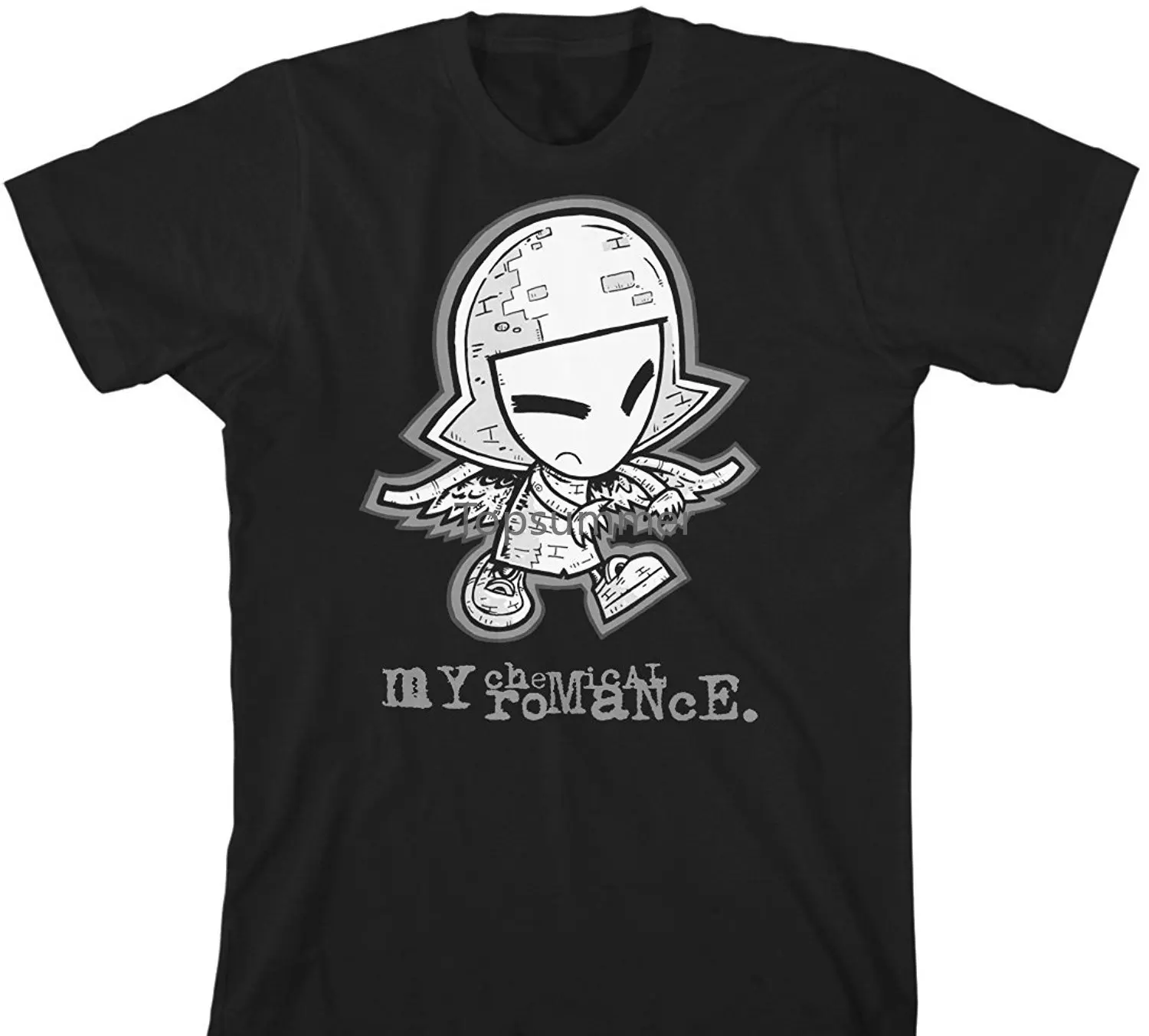 

T Shirt Novelty Cool Tops Men'S Short Sleeve Tshirt My Chemical Romance Dark Angel T Shirt