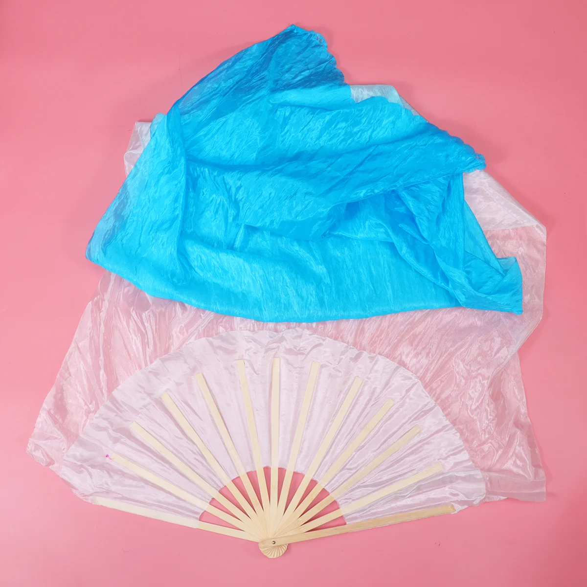 

Artificial Fans Veils, Hand Made Dancing Long Fan, Fans For Dancing Hand