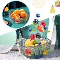 irregular bowl silicone mold diy handmade fruit plate jewelry dish potted plant stand epoxy resin casting mould home decoration