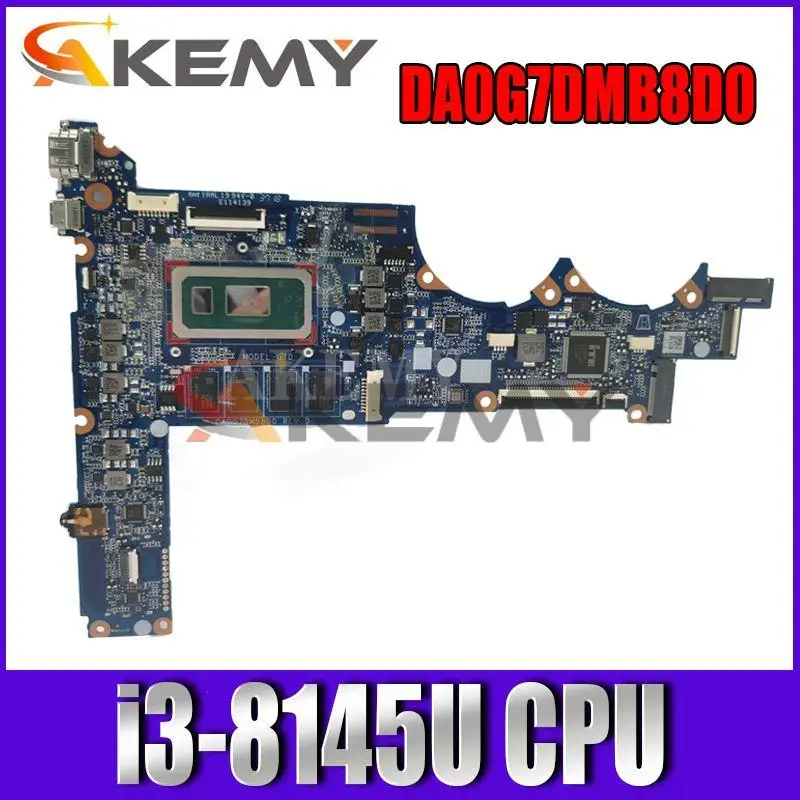

Akemy DA0G7DMB8D0 для 13-дюймовой материнской платы с процессором i3-8145U, полностью Протестировано и работает идеально