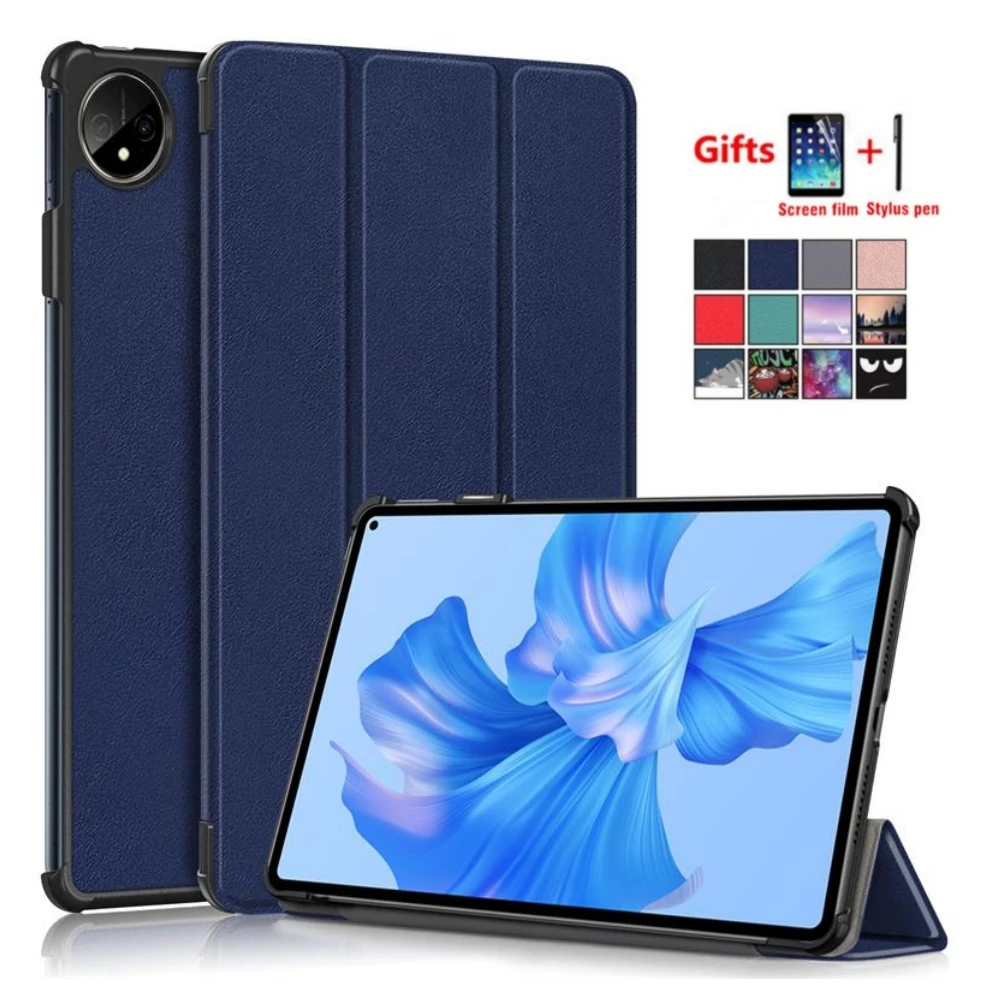 Funda For Huawei Matepad Pro 11 2022 Case Smart Leather Painted Folding Hard PC Case For MatePad Mate Pad Pro 11 inch 2022 Cover