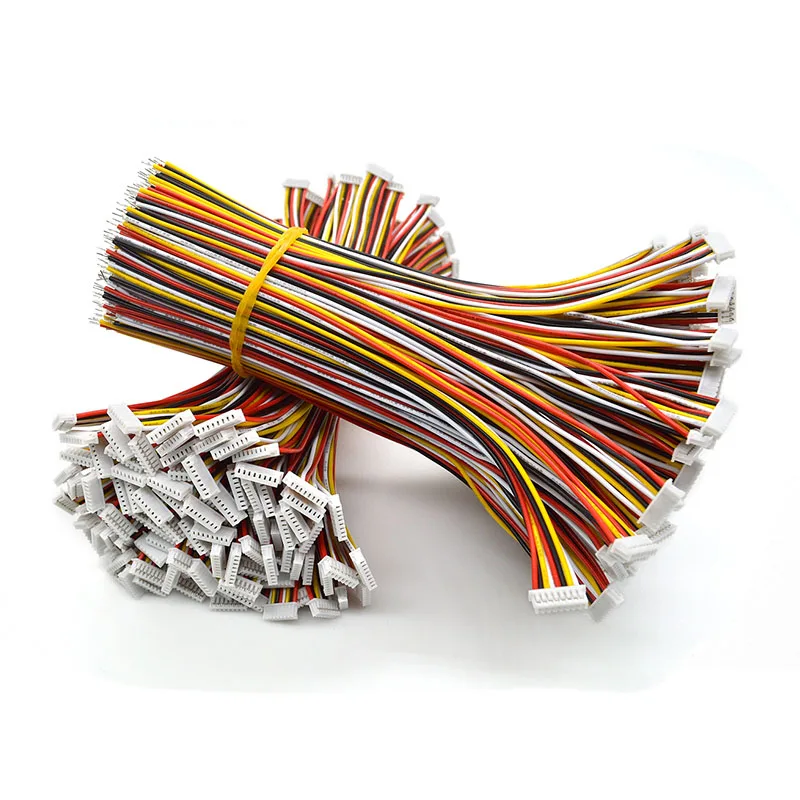 100 мм 1007 28 AWG 51021 JST 1,25 1,25 мм 2P3P4P5P6 контактов, один гнездовой разъем с плоским жгутом проводов (art.: 3920be67fdfbb) - 3920be67fdfbb